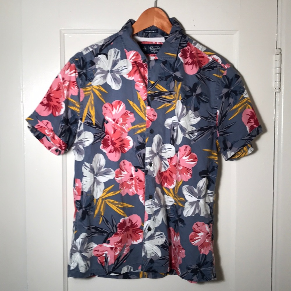 Men’s Original Penguin Floral Graphic Shirt